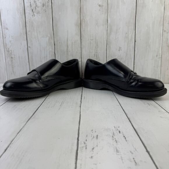 Dr. Martens Polished Smooth Black Pandora Double Monk Strap Shoe Size US 6 EU 37 - Picture 5 of 16